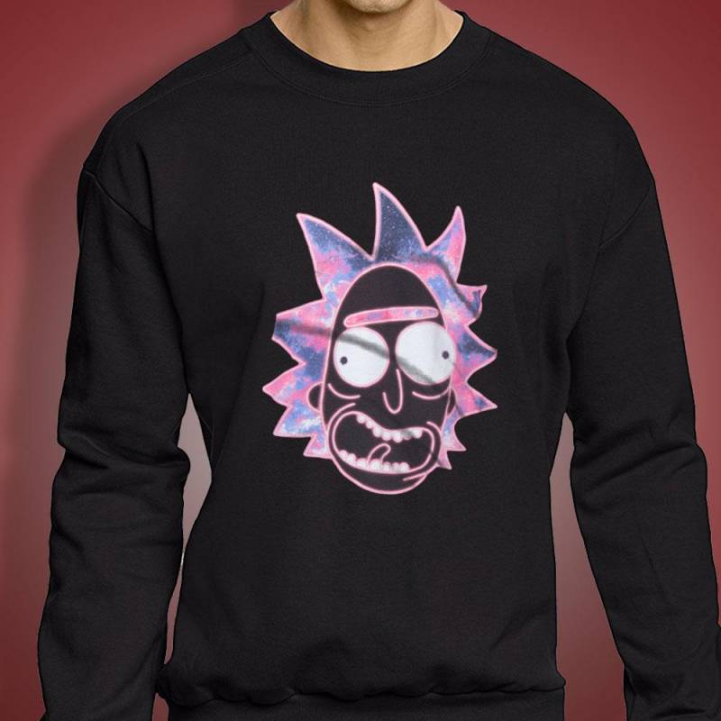 Rick And Morty Face Logo Men’S Sweatshirt