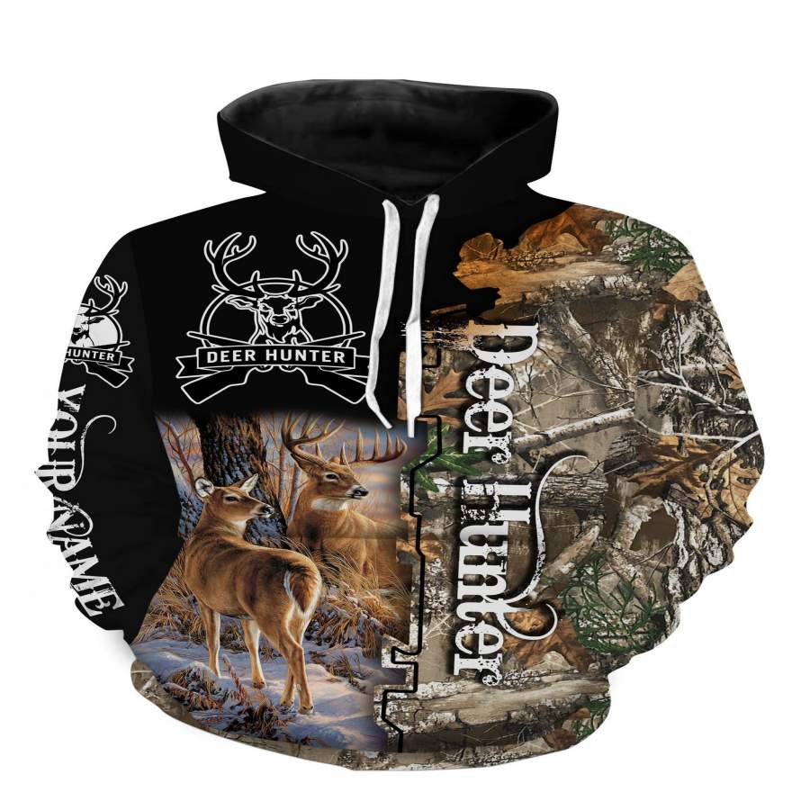 Cool beautiful deer hunting camo 3d all over printed shirts – TATS4