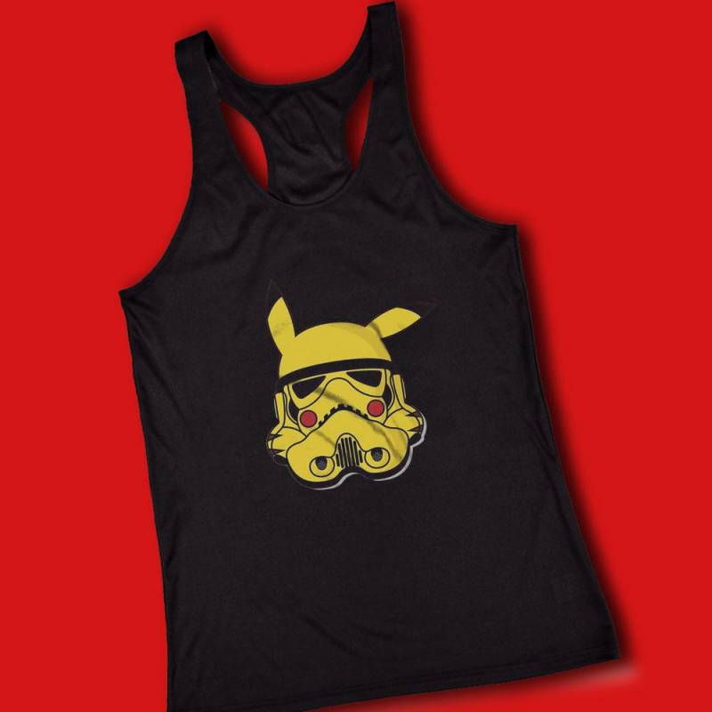 Pokemon Pikachu Jedi Women’S Tank Top Racerback