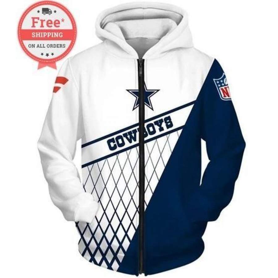 Dallas Cowboys Hoodie 3D Style3231 All Over Printed