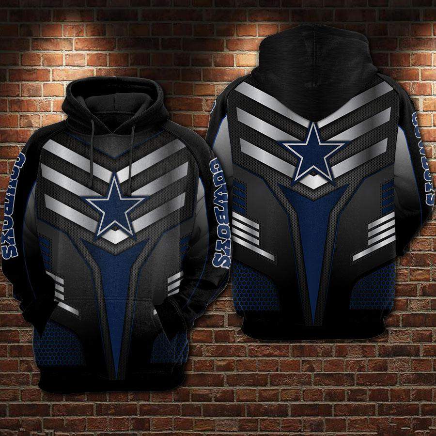 Dallas Cowboys Hoodie 3D Style2374 All Over Printed