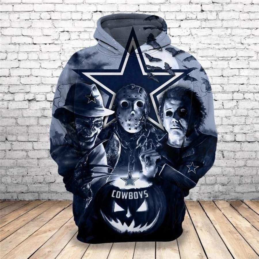 Dallas Cowboys Hoodie 3D Style2444 All Over Printed