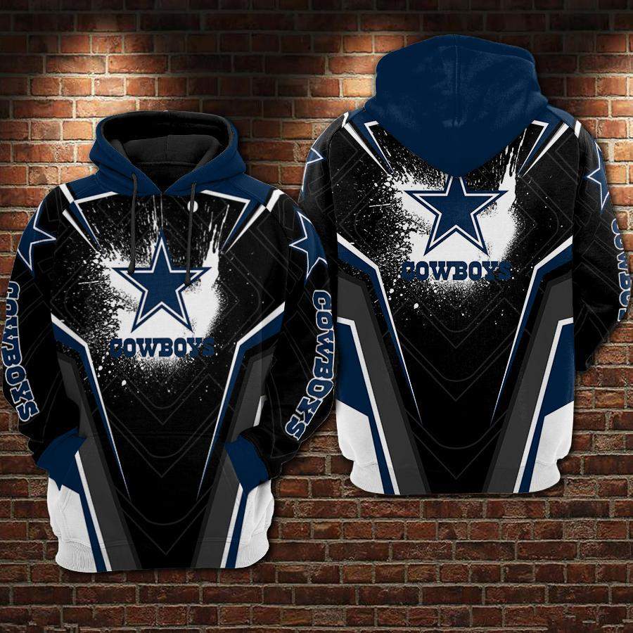 Dallas Cowboys Hoodie 3D Style2358 All Over Printed