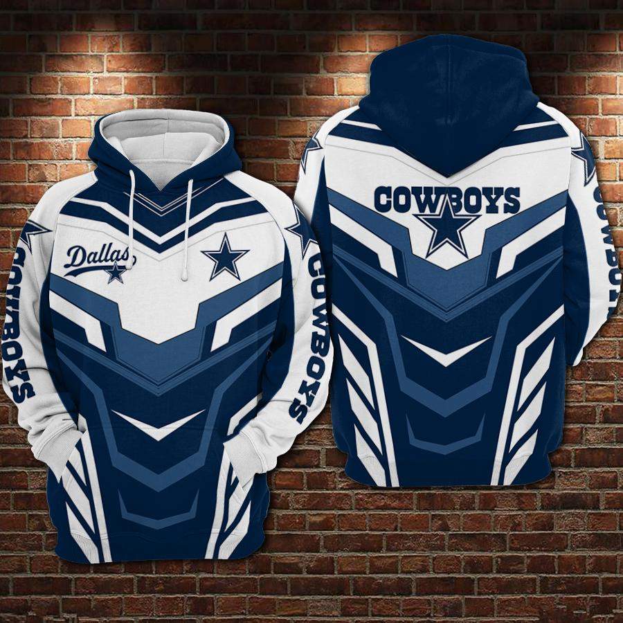 Dallas Cowboys Hoodie 3D Style2382 All Over Printed