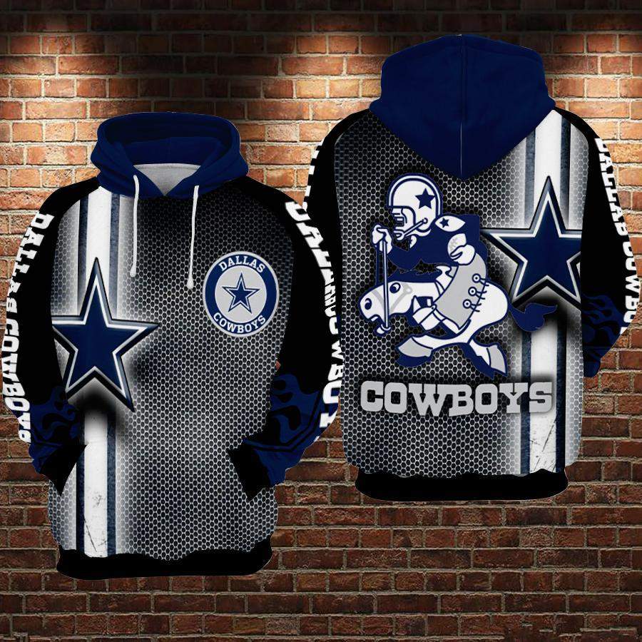 Dallas Cowboys Hoodie 3D Style2353 All Over Printed