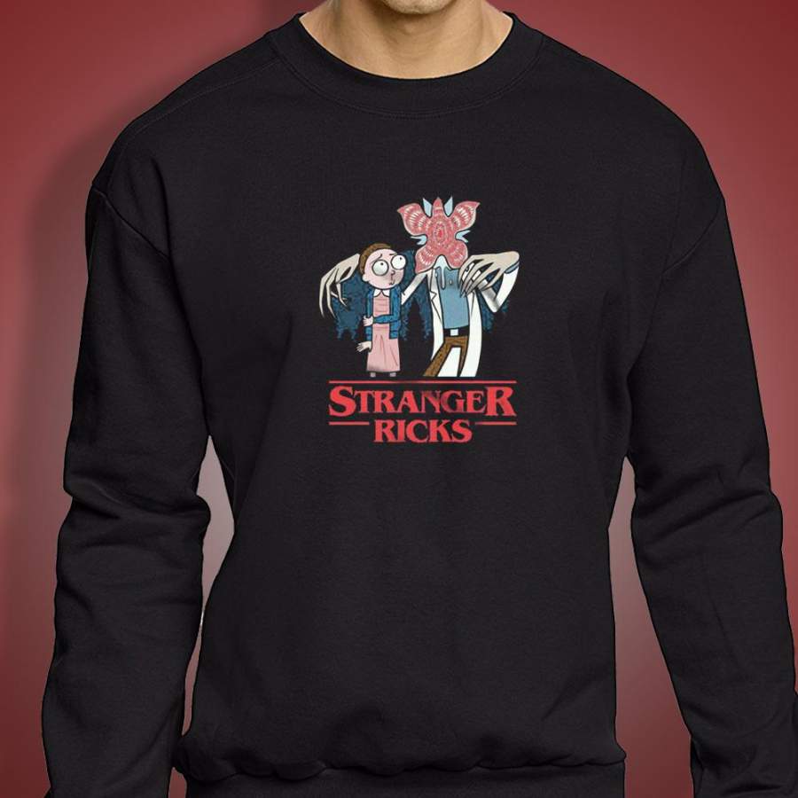 Stranger Rick And Morty Men’S Sweatshirt