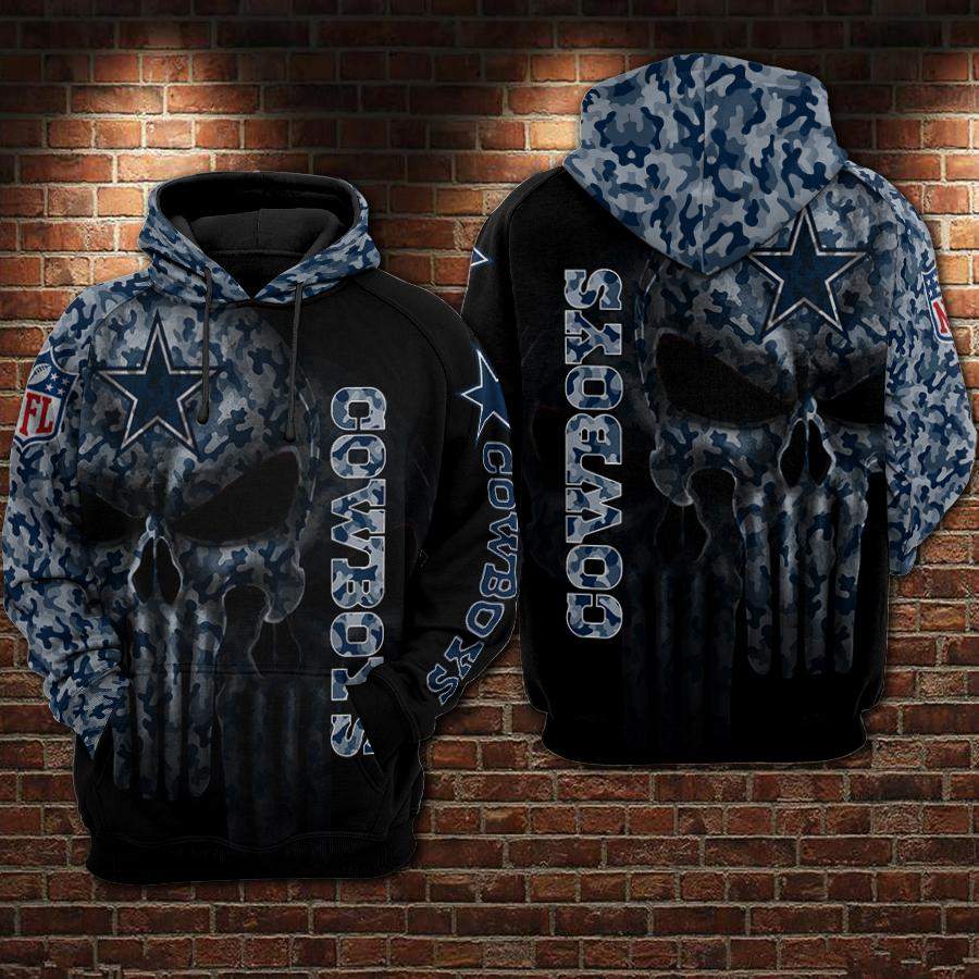 Dallas Cowboys Hoodie 3D Style2219 All Over Printed