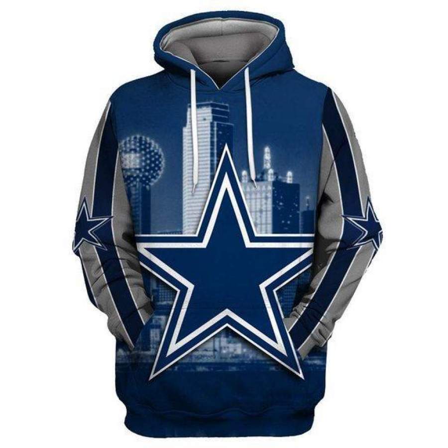 Dallas Cowboys Hoodie 3D Style2140 All Over Printed