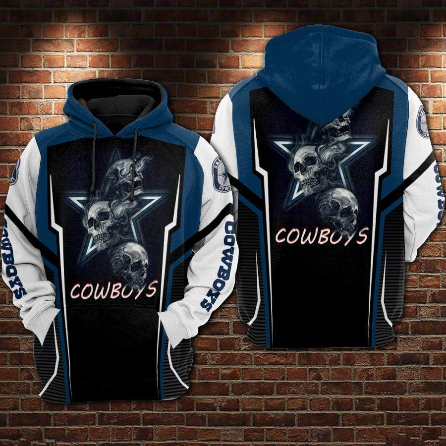 Dallas Cowboys Hoodie 3D Style2076 All Over Printed