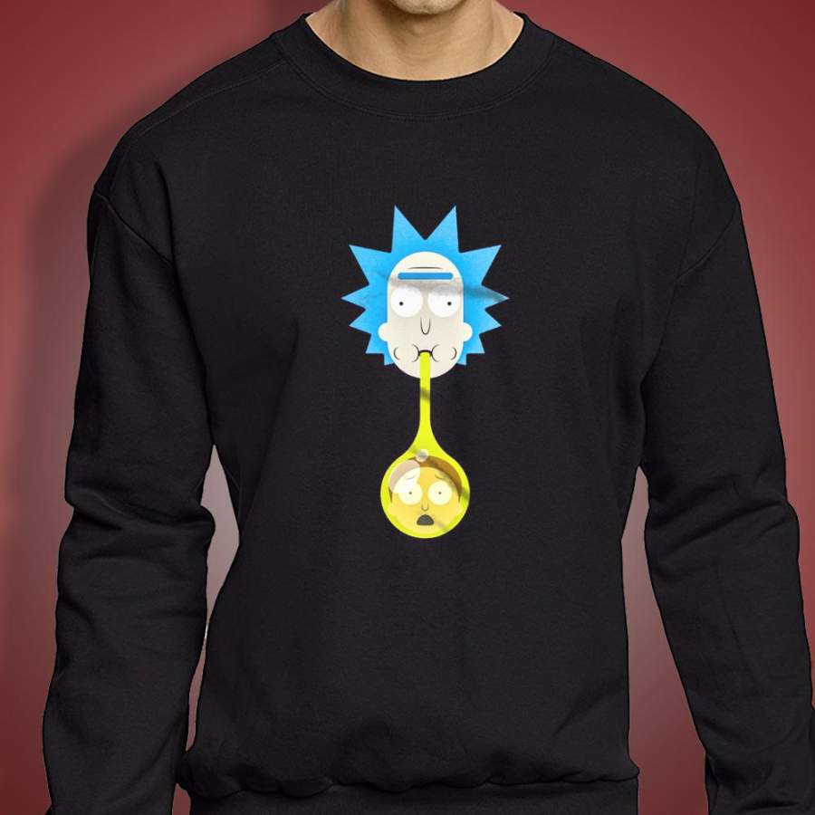 Rick And Morty Blow Ballons Men’S Sweatshirt