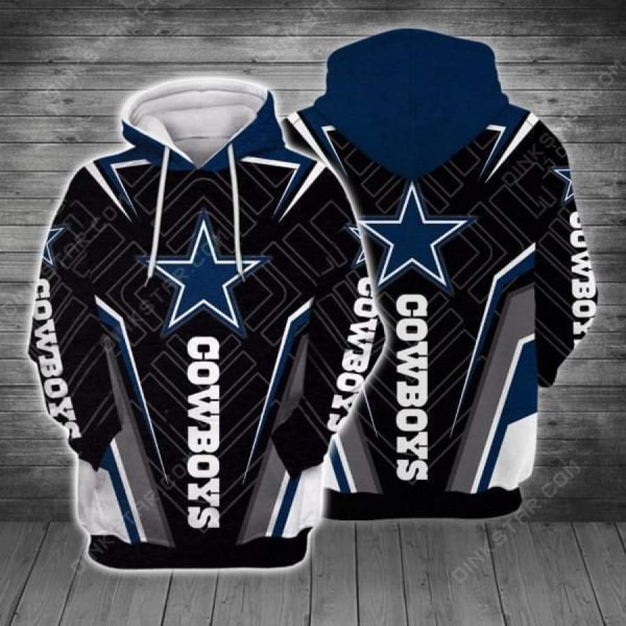 Dallas Cowboys Hoodie 3D Style2123 All Over Printed