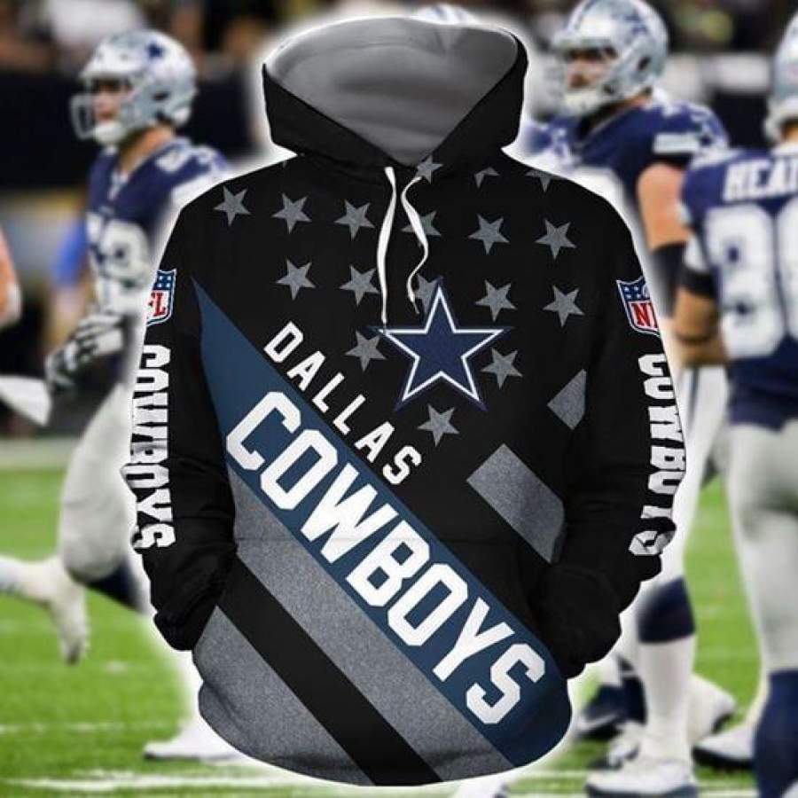 Dallas Cowboys Hoodie 3D Style2131 All Over Printed