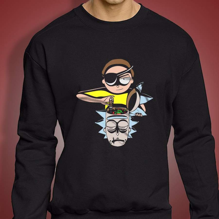 Rick And Morty Machine Hate Men’S Sweatshirt