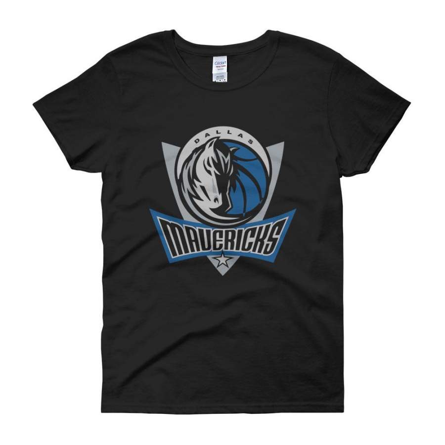 Dallas Mavericks Logo Women’S T Shirt