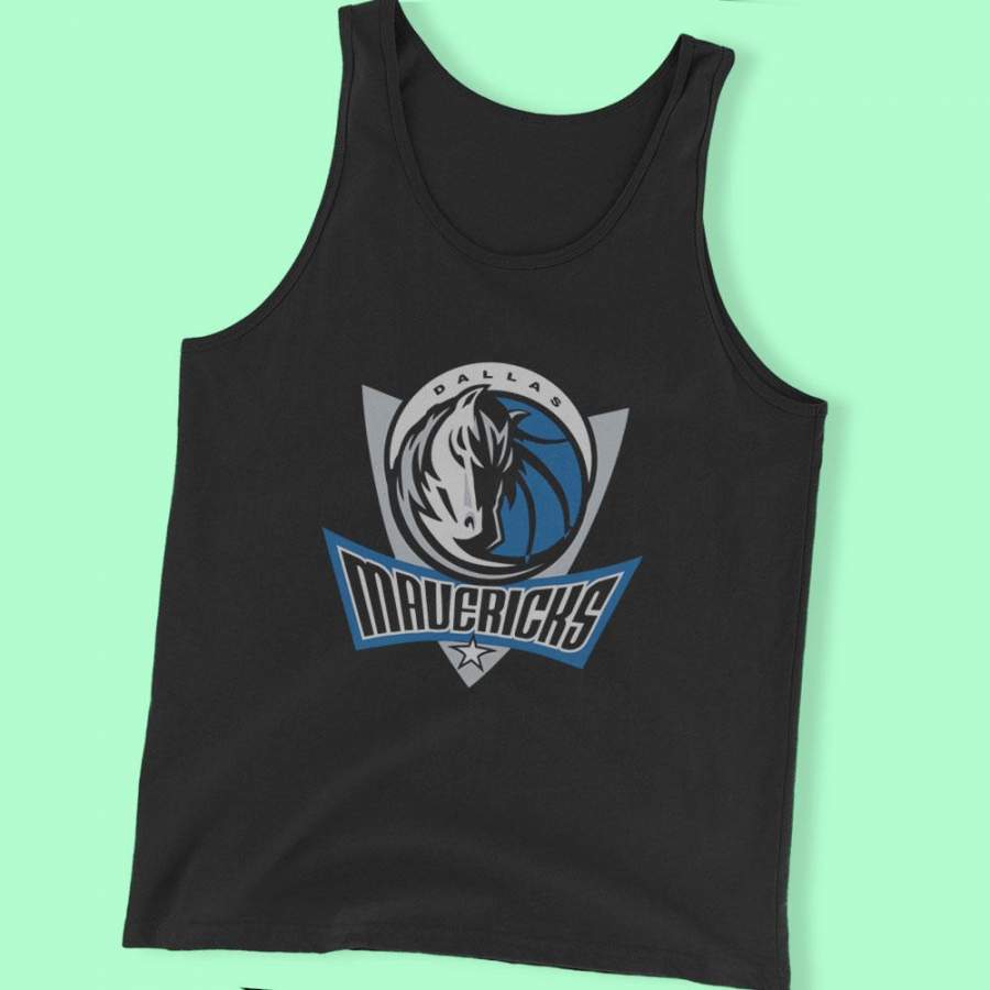 Dallas Mavericks Logo Men’S Tank Top