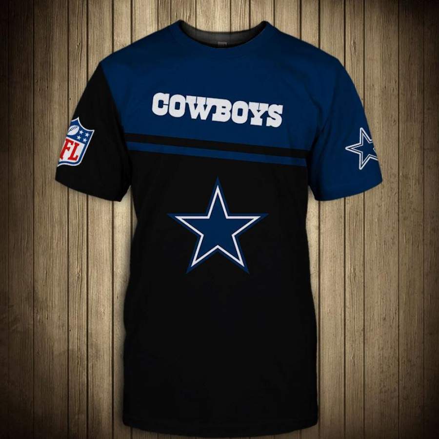 Dallas Cowboys Skull T T-Shirt 3D All Over Print 3D Short Sleeve