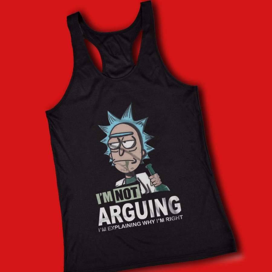 Rick And Morty Arguing Women’S Tank Top