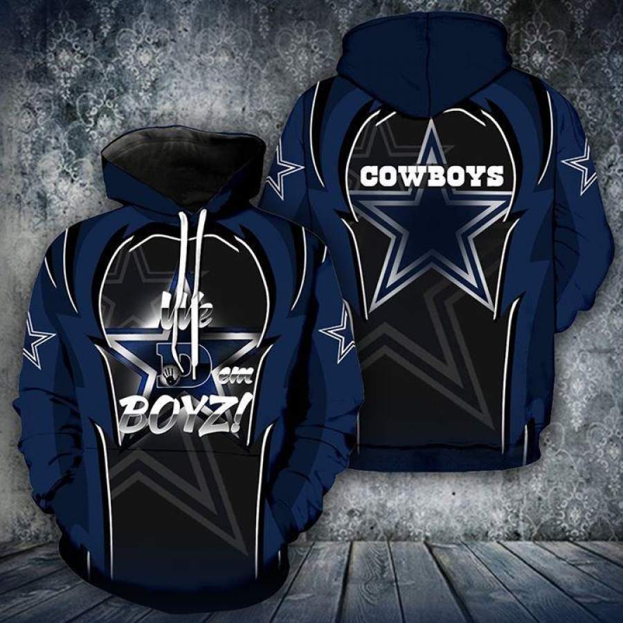 Dallas Cowboys We Dem Boyz Hoodie 3D Style5910 All Over Printed