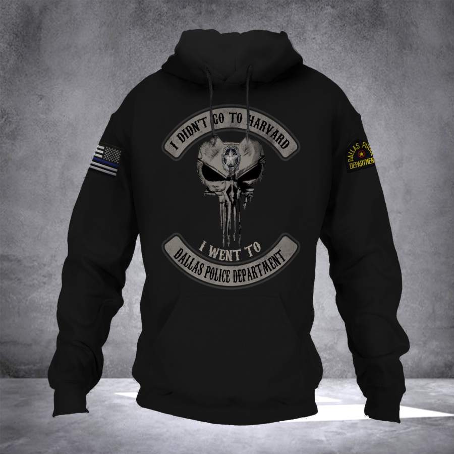 Dallas Police All-over print unisex pullover hoodie