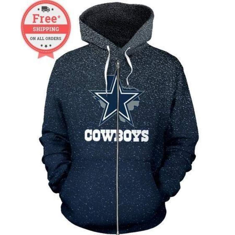 Dallas Cowboy Football Team Hoodie Unisex 3D All Over Print