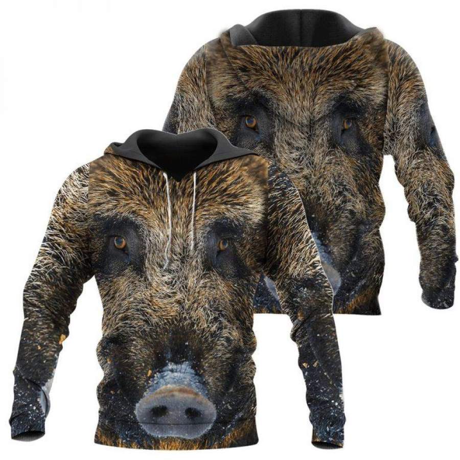 Boar Hunter – Hunting Boar Hoodie 3D Style4943 All Over Printed