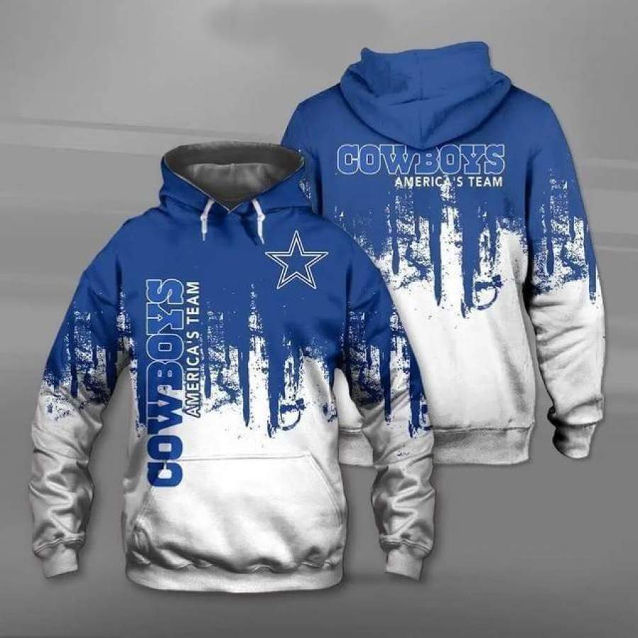 Dallas Cowboys Truck And Auto Hoodie 3D Style4921 All Over Printed