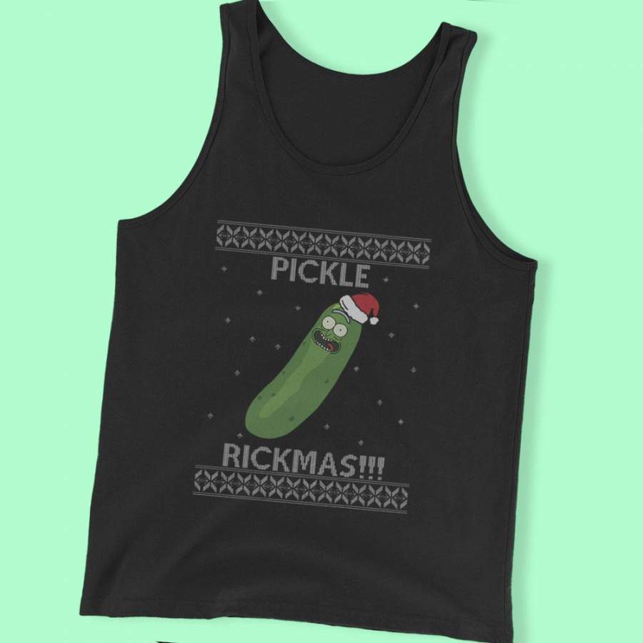 Dia Pickle Rickmas Rick And Morty Chris Men’S Tank Top