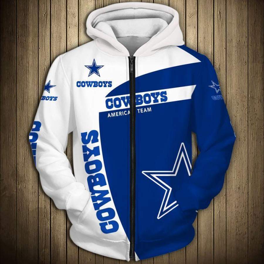 Dallas Cowboys Hoodie 3D Style1790 All Over Printed