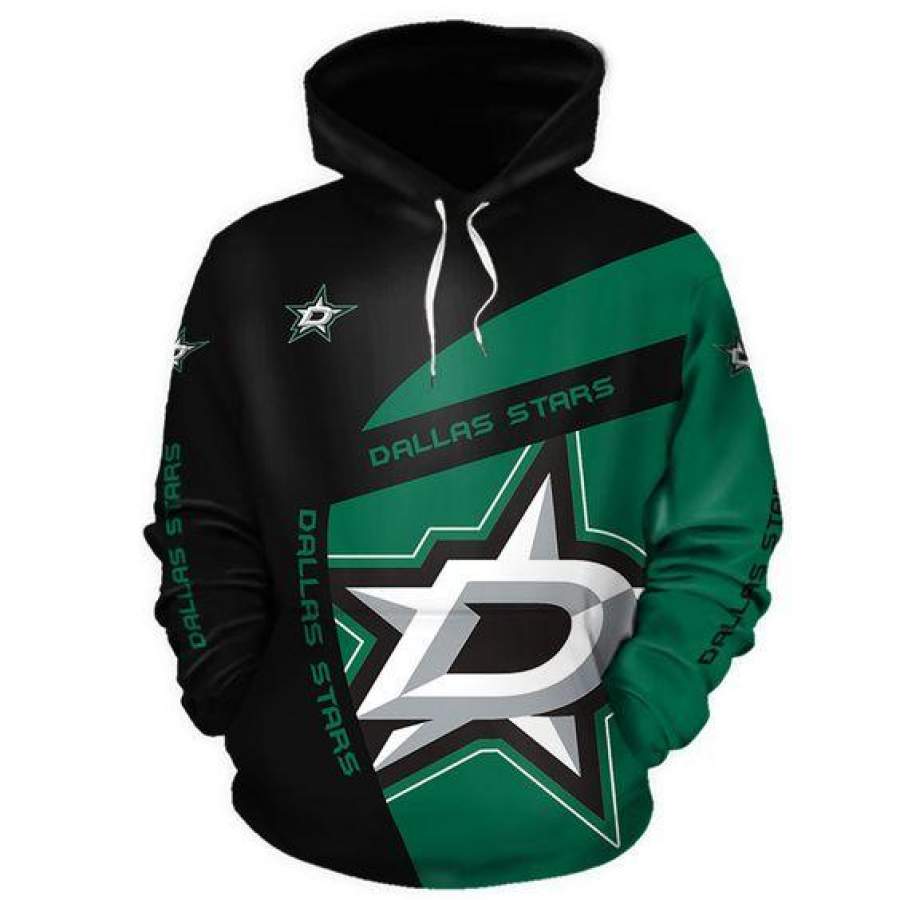 Dallas Stars Hoodie 3D Style1984 All Over Printed