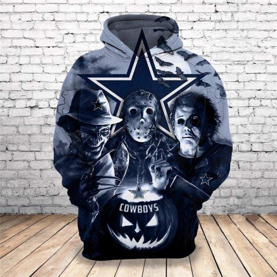 Dallas Cowboys Hoodie 3D Style2031 All Over Printed