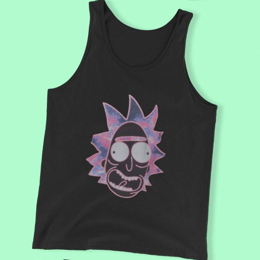 Dia Rick And Morty Face Men’S Tank Top