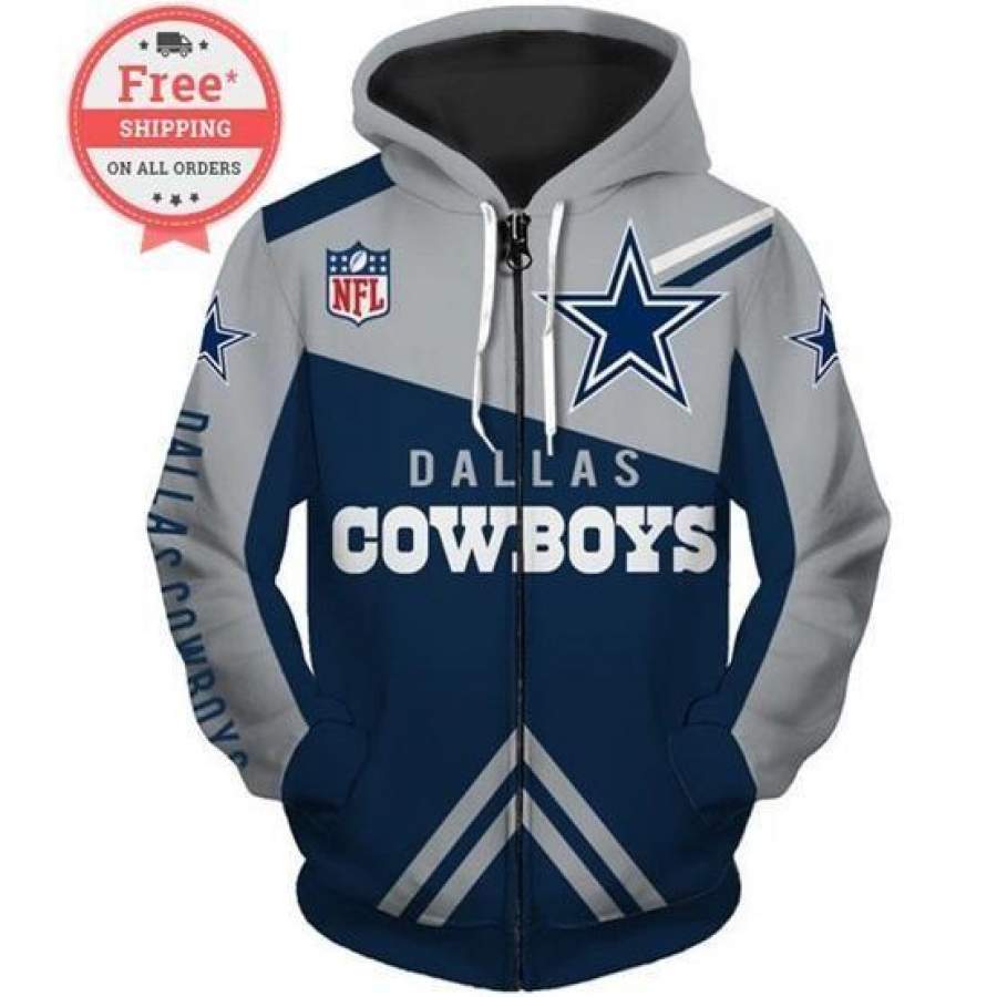 Dallas Cowboys Hoodie 3D Style1008 All Over Printed