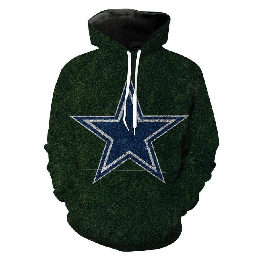 Dallas Cowboys Hoodie 3D Style1046 All Over Printed