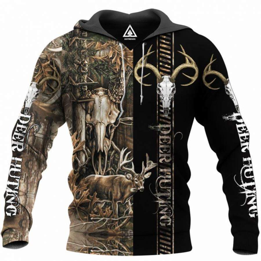 Deer Hunting For Men For Women, All Over Printed Hoodie 3D Style1098 All Over Printed