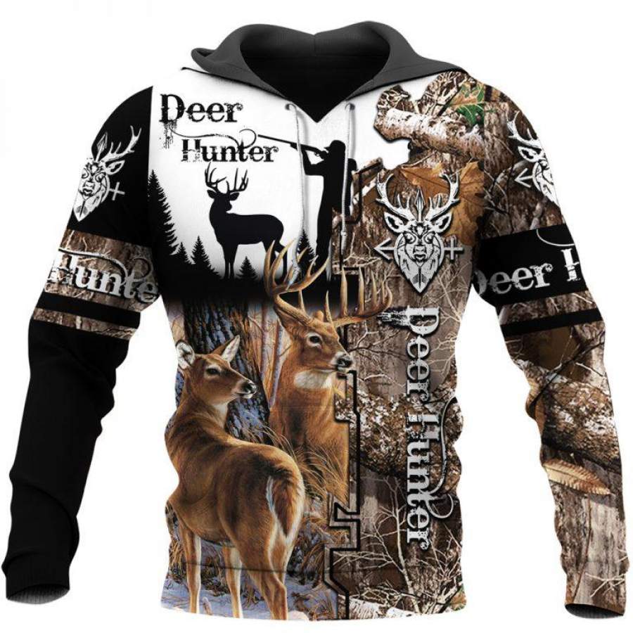 Deer Hunting For Men For Women, All Over Printed Hoodie 3D Style1096 All Over Printed