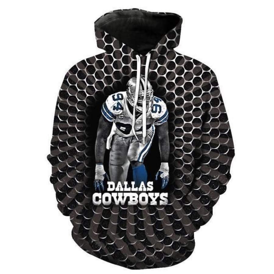 Dallas Cowboys Hoodie 3D Style410 All Over Printed