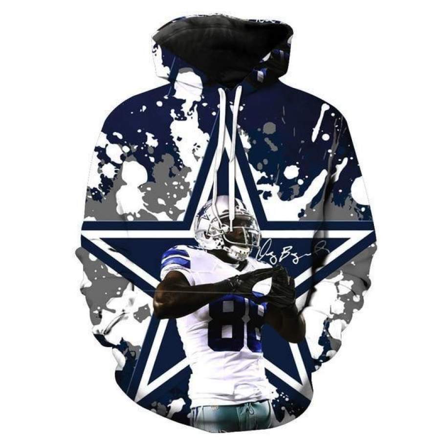 Dallas Cowboys Hoodie 3D Style380 All Over Printed