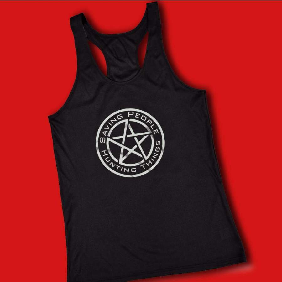 Supernatural Saving People Hunting Things Women’S Tank Top