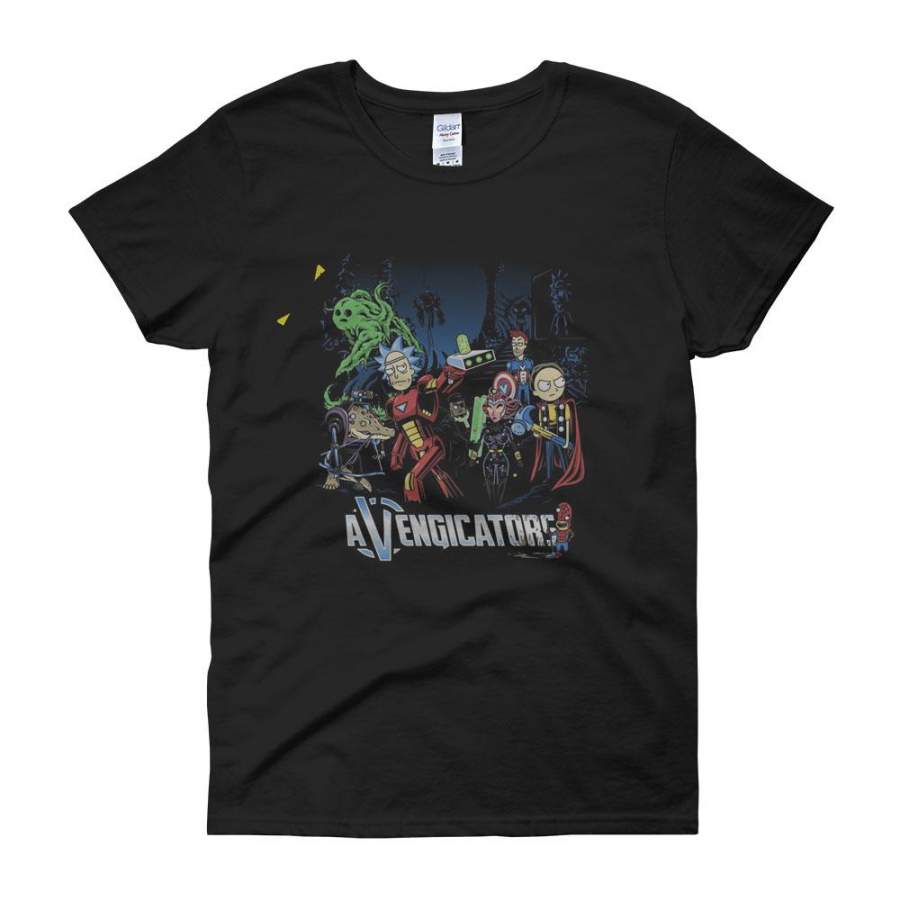 Avengicators Rick And Morty Women’S T Shirt