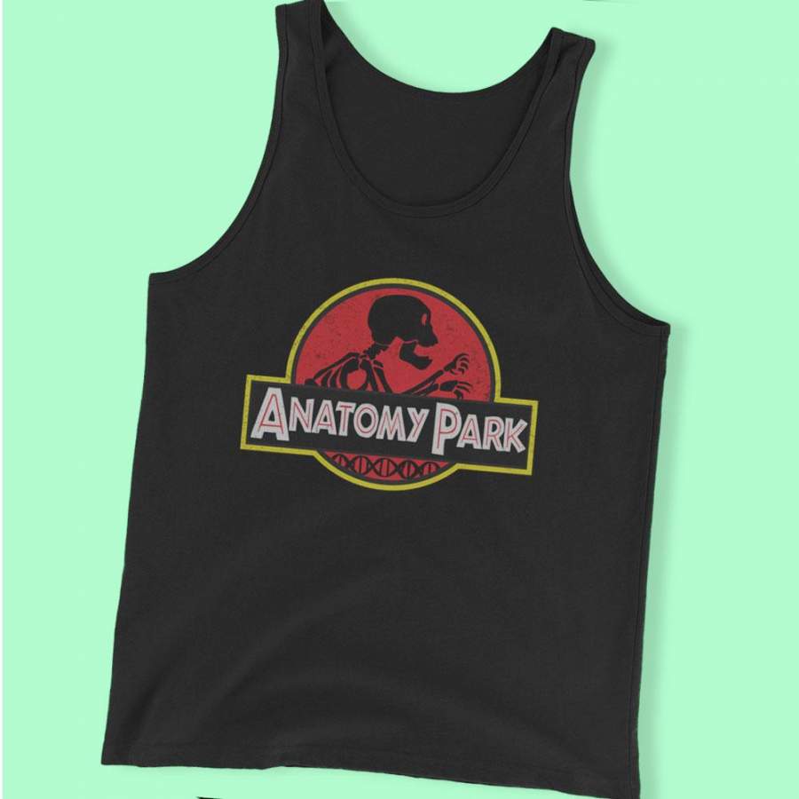 Anatomy Park Logo Rick And Morty Men’S Tank Top