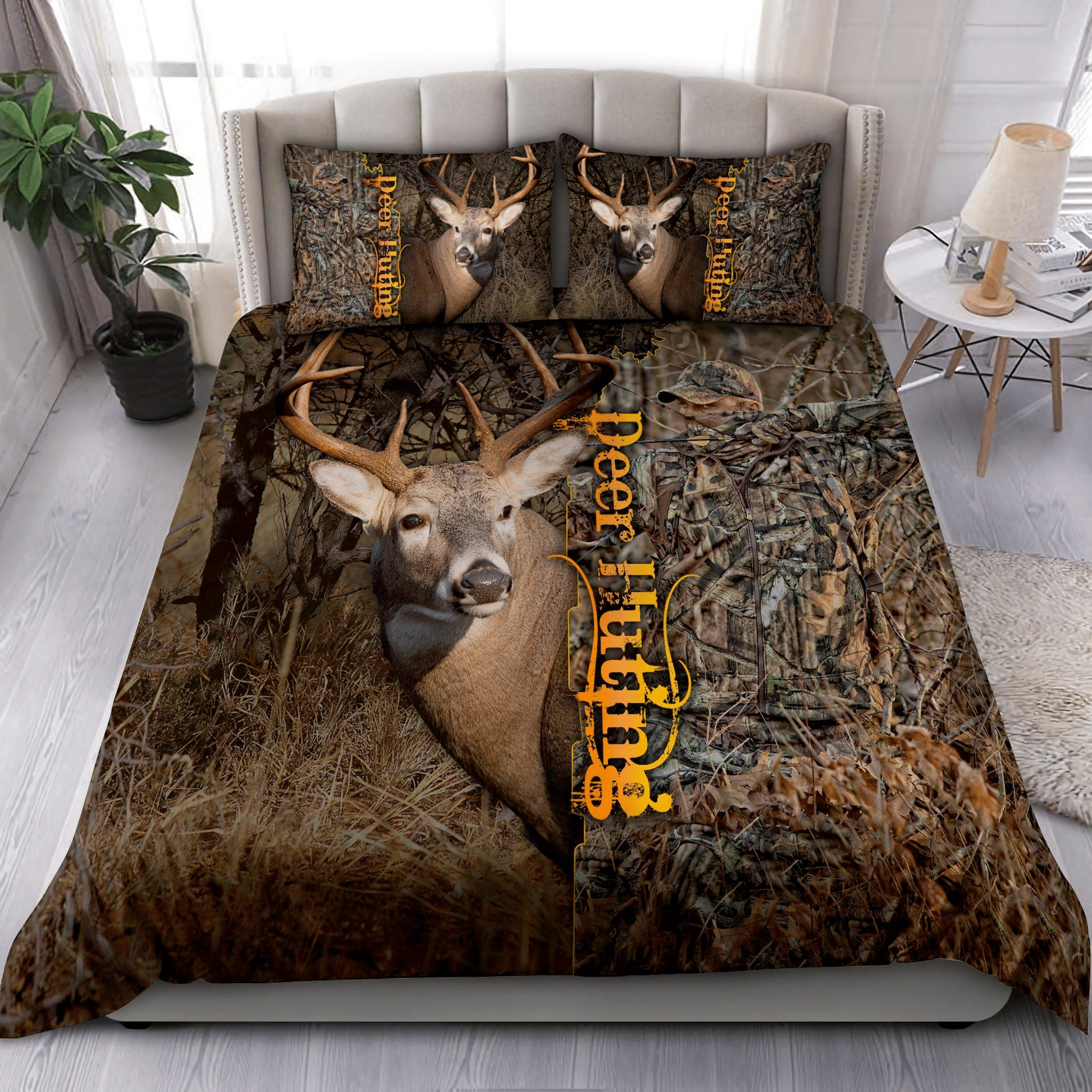 Deer Hunting 3D V1 Bedding Set