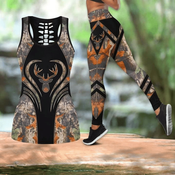 Deer Hunting Tank Top And Legging A04TV