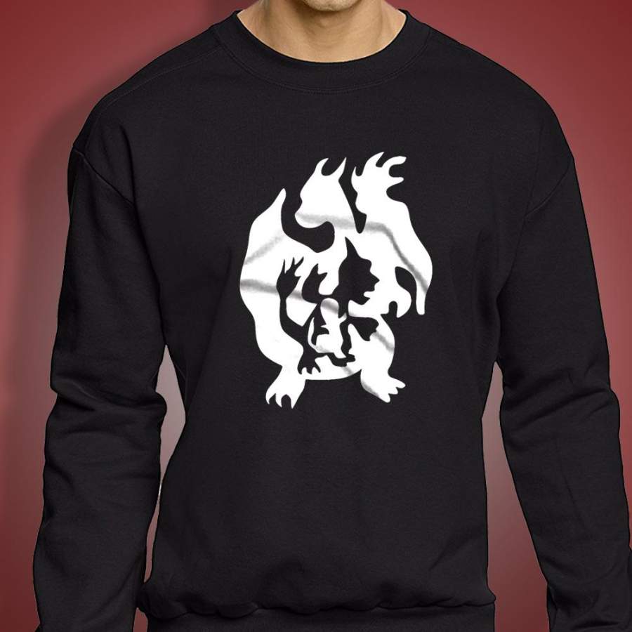 Pokemon Evolution Charizard Men’S Sweatshirt