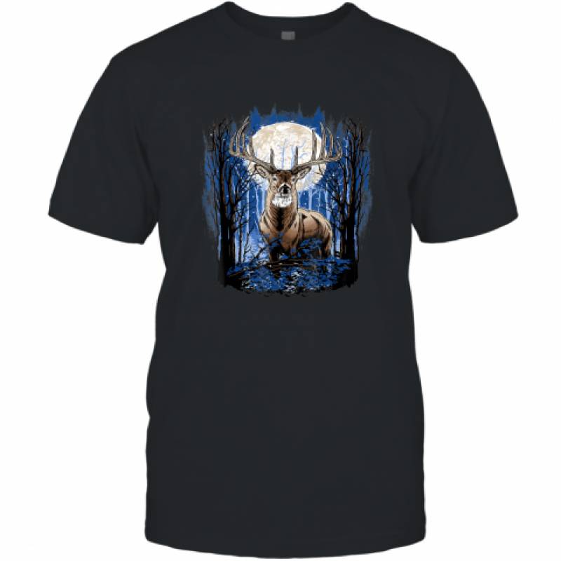 Deer Hunting Tee for Hunters Big Whitetail Buck shirt T-Shirt