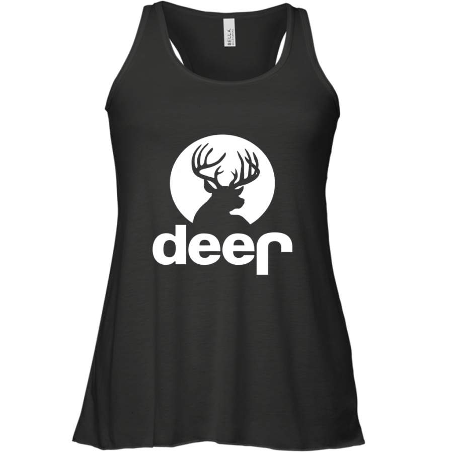 Deer Jeep funny deer hunting shirt Racerback Tank