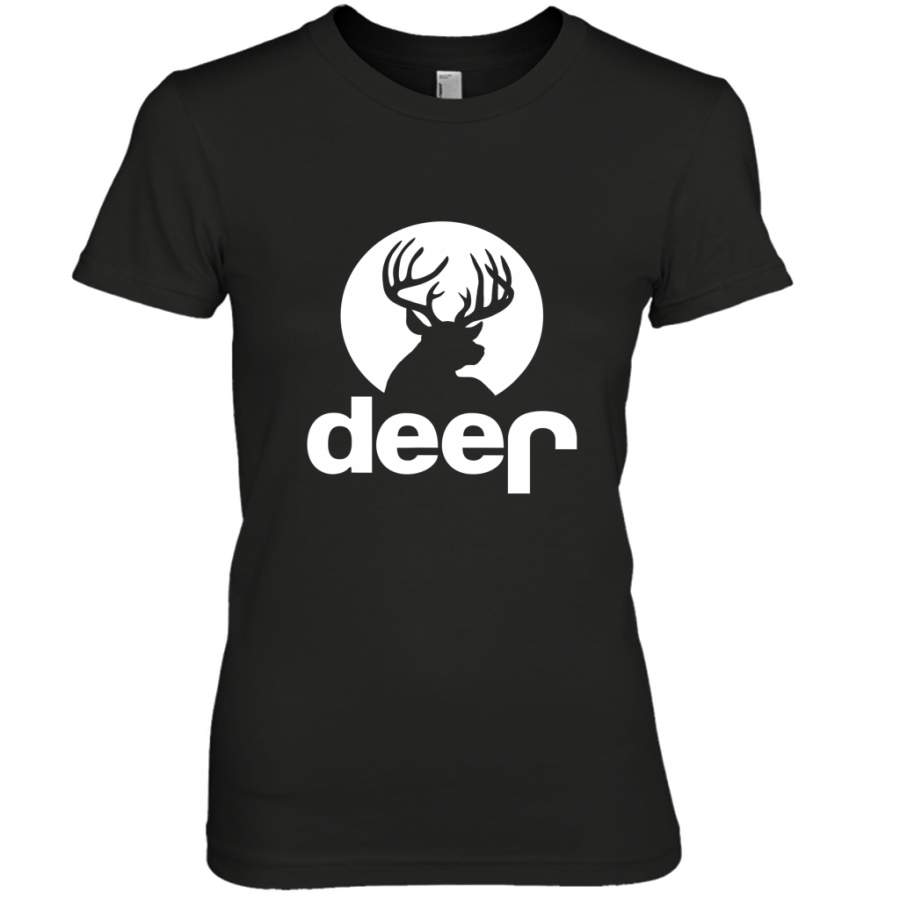 Deer Jeep funny deer hunting shirt Premium Women’s T-Shirt