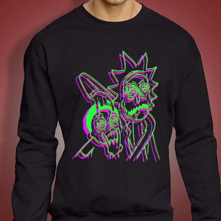 Rick And Morty 3D Men’S Sweatshirt