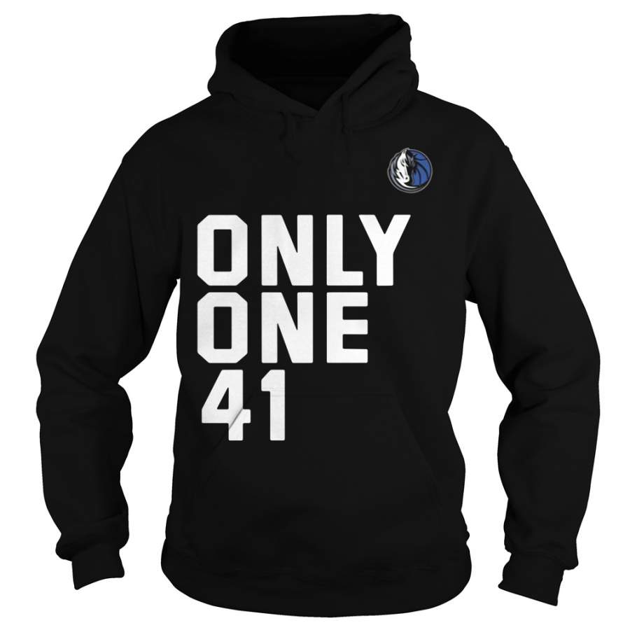 Dallas Mavericks Dirk 41.21.1 Only One 41 Hoodie