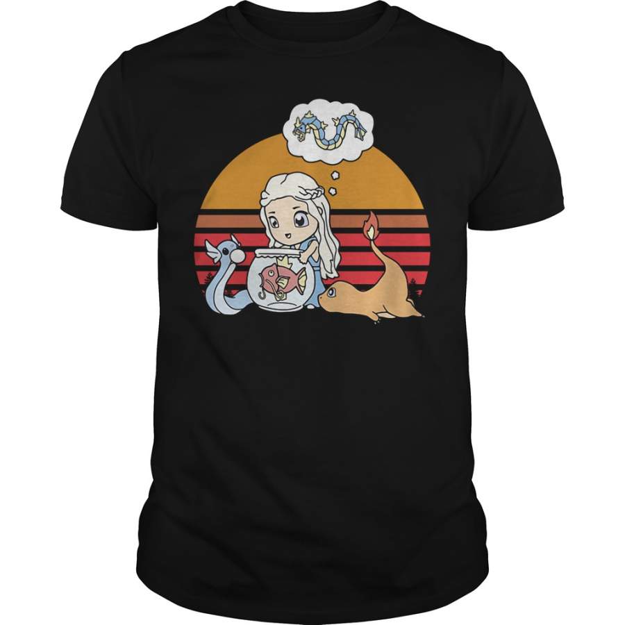 Daenerys Targaryen Mother of Pokemon vintage T-Shirt