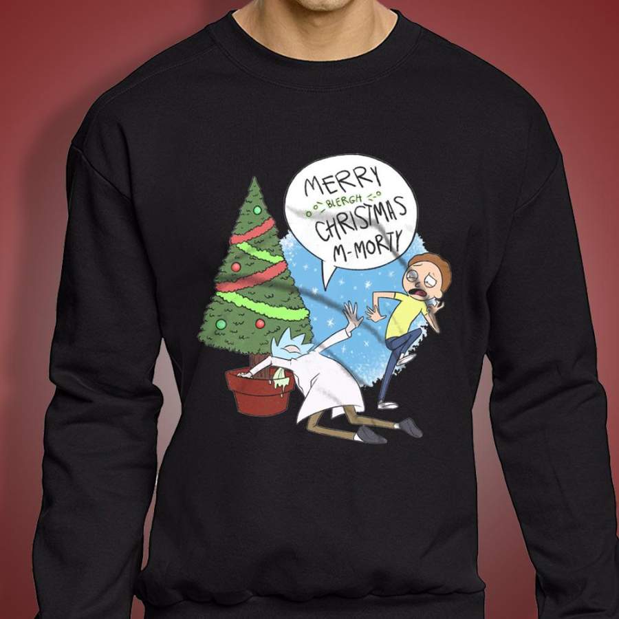 Rick And Morty Christmas Men’S Sweatshirt